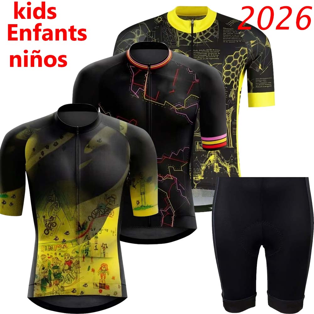 Cycling Gear Girls - Kids France Tour 2026 Cycling Jersey