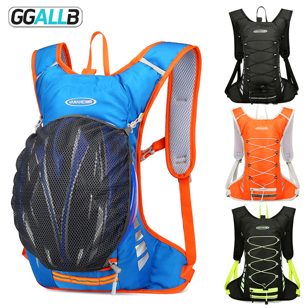 Cycling Gear Organizer - Hydration Pack Backpack for Running, Hiking,