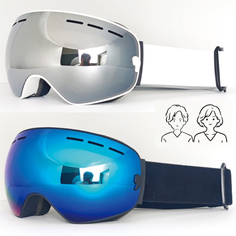 Cycling Gear For Large Men - Large Vent Breathable Ski Goggles Polarized