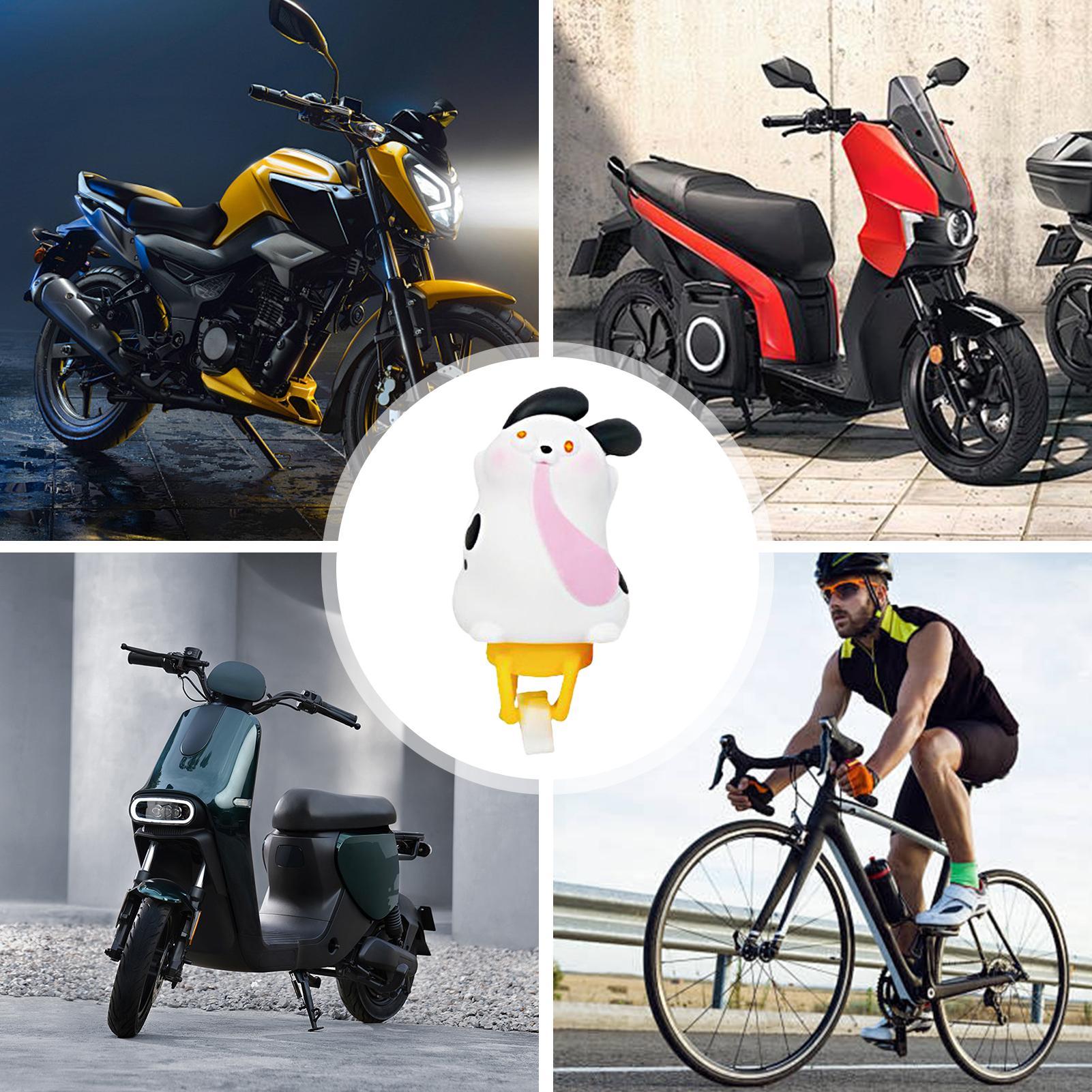 Bicycle Helmet - Bicycle Ornament Cartoon Animal Bicycle Handlebar