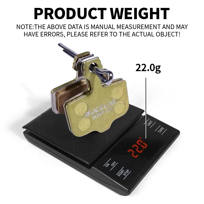 BUCKLOS MTB Disc Brake Pads fo - огляд і ціна Ykyw Cycling Gear