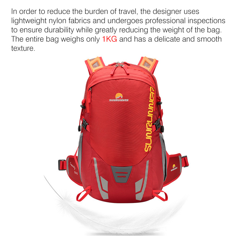 35L Hiking Backpack Bag Large  - огляд і ціна Cycling Gear Organizer