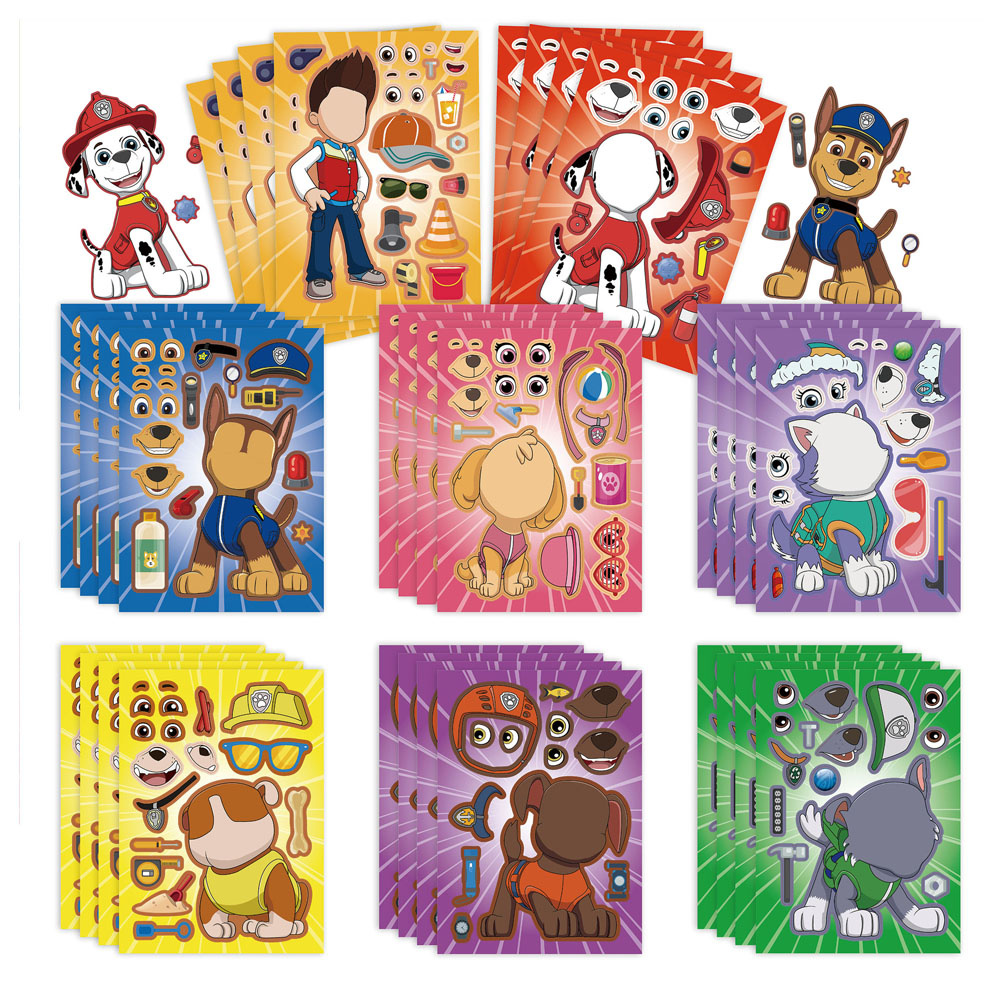 16PCS PAW Patrol Puzzle DIY Ma - огляд і ціна Bicycle Helmet