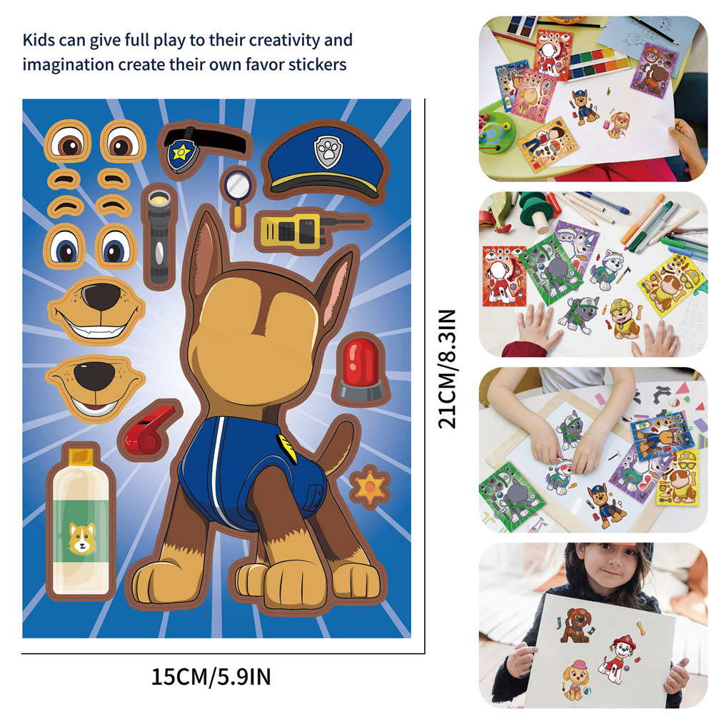 16PCS PAW Patrol Puzzle DIY Ma - огляд і ціна Bicycle Helmet