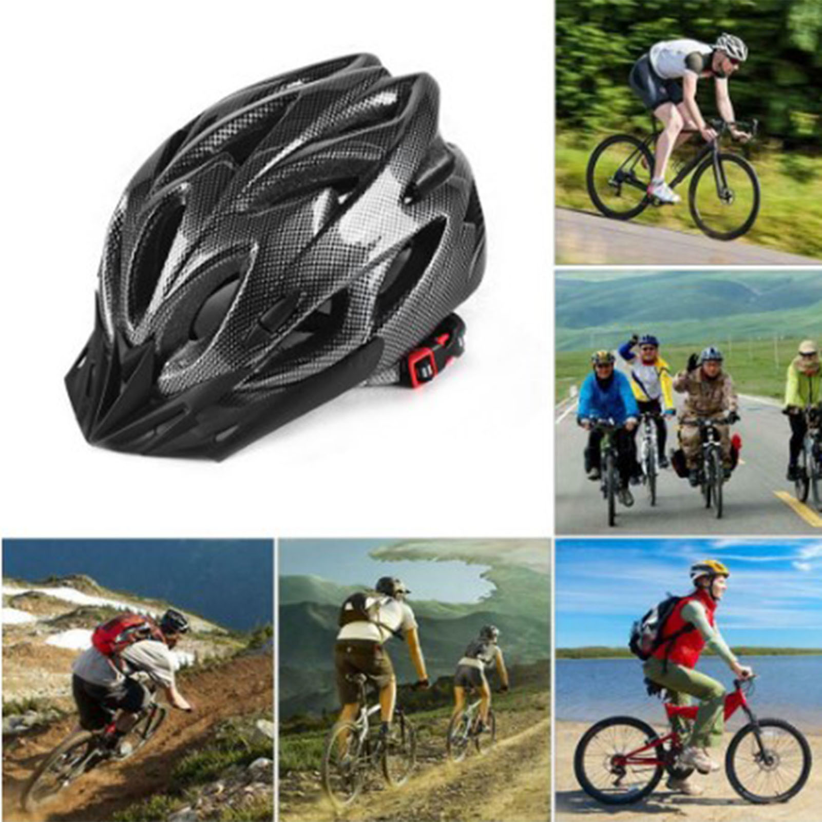 Integrated Molding Bicycle Hel - огляд і ціна Cycling Gear For Large Men