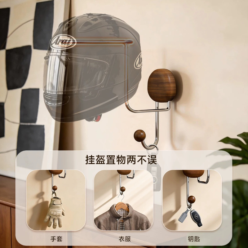 Wall Mount Helmet Storage Rack - огляд і ціна Cycling Gear Organizer