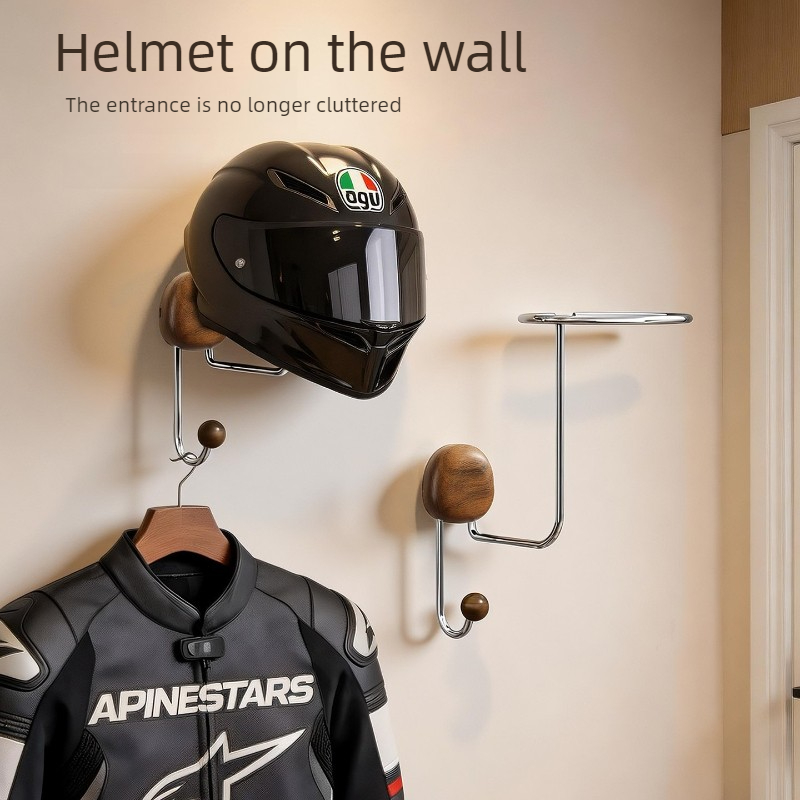 Wall Mount Helmet Storage Rack - огляд і ціна Cycling Gear Organizer