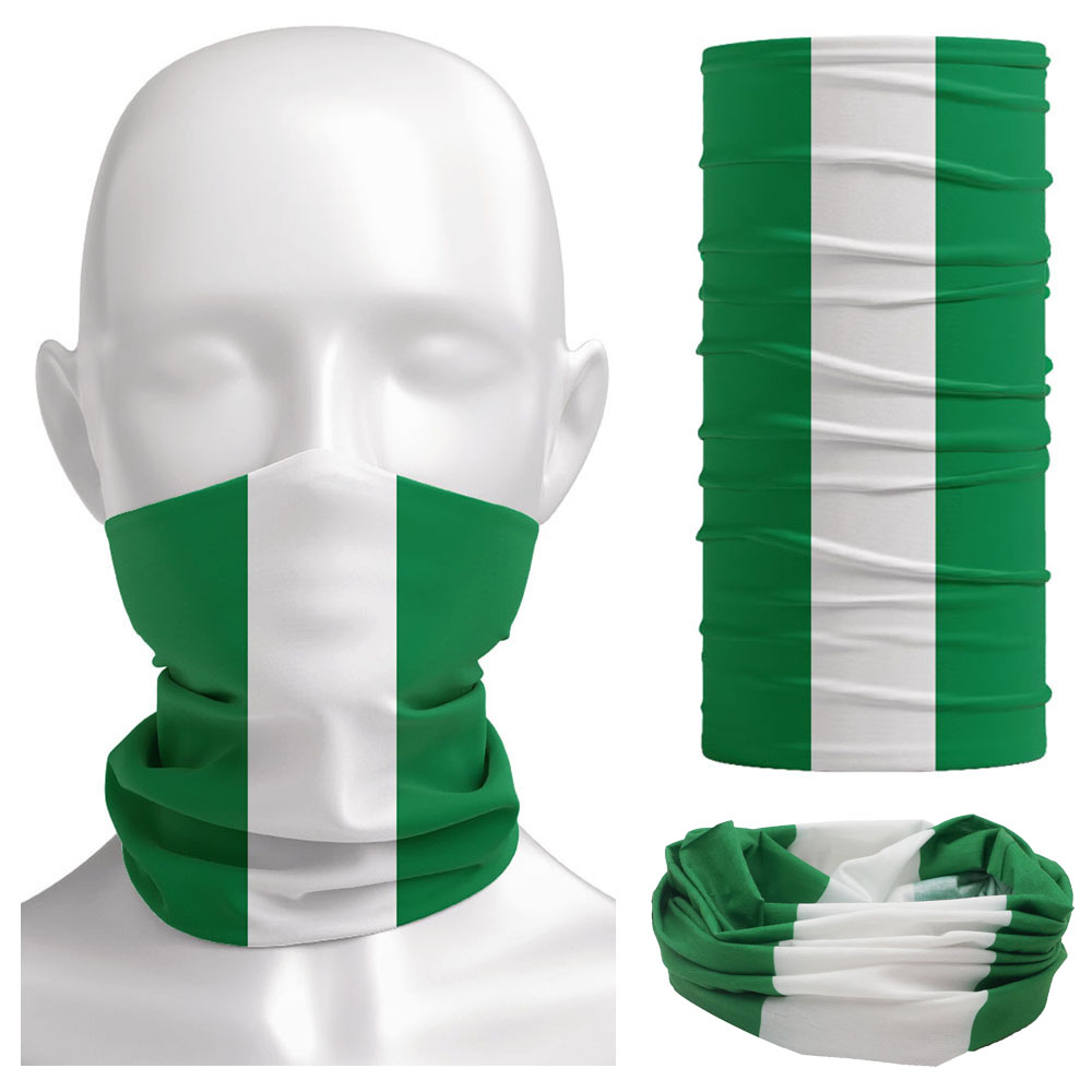 Nigeria Flag Bandanna Women Ne - огляд і ціна Cycling Gear