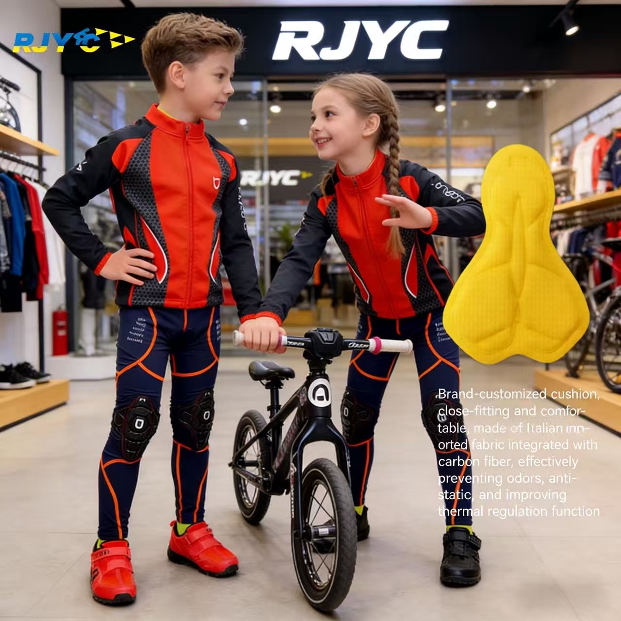 Rjyc Brand Spring and Summer C - огляд і ціна Cycling Gear Girls